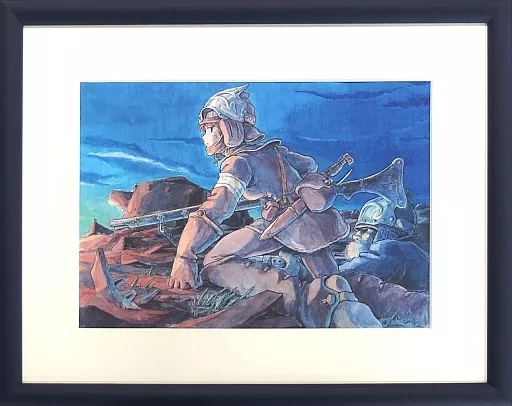 駿河屋 -<中古>付属品付)風の谷のナウシカ 複製原画 「トルメキア戦役
