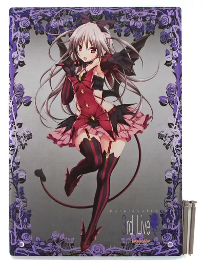 アニメムック　<<PC・スマホゲーム書籍>> 付属品付)Purple software 3rd Live アクリルプレート