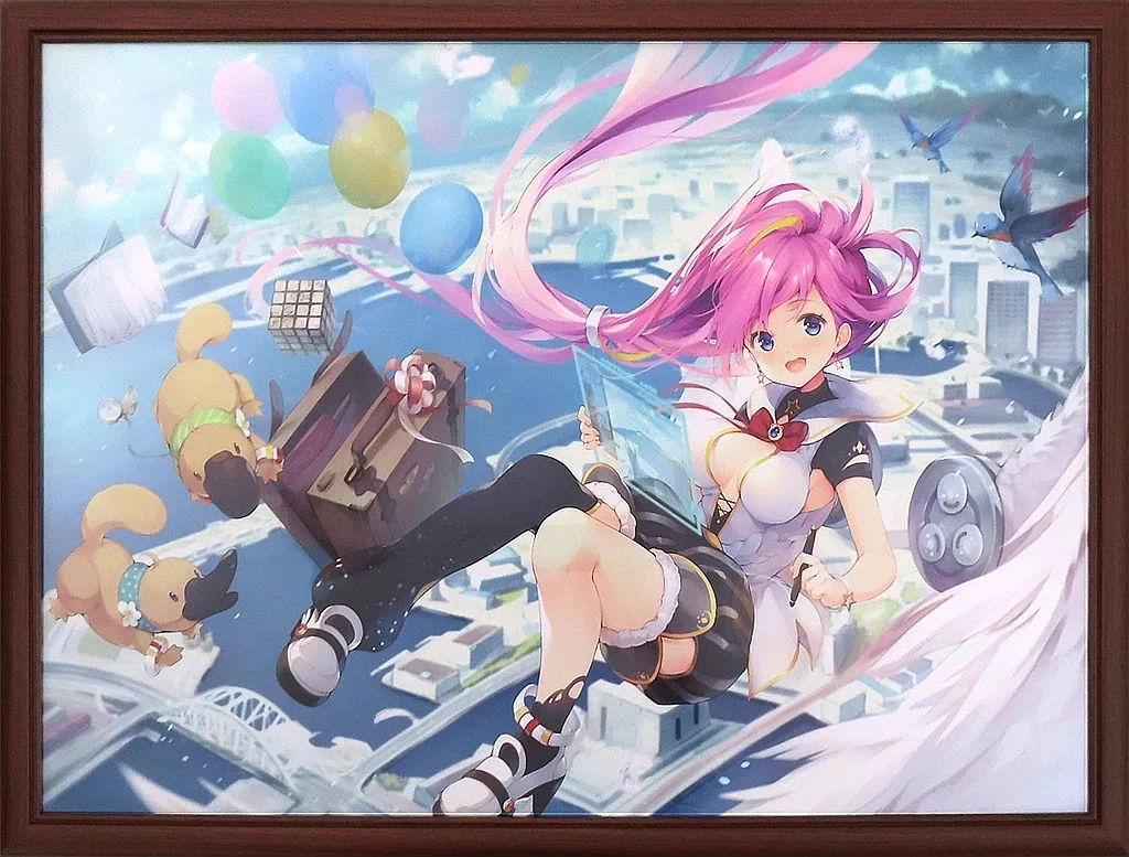 イラストボード　<<イラスト画集>> 付属品付)煎路 複製原画「Era Sketch」(絵師100人展09)