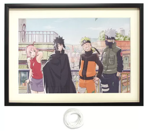 【4/23まで出品】NARUTO　アートボード　絆　総集編　第七班 駿河屋 -<中古>付属品付)NARUTO -ナルト- 絆 総集編 アートボード 第七