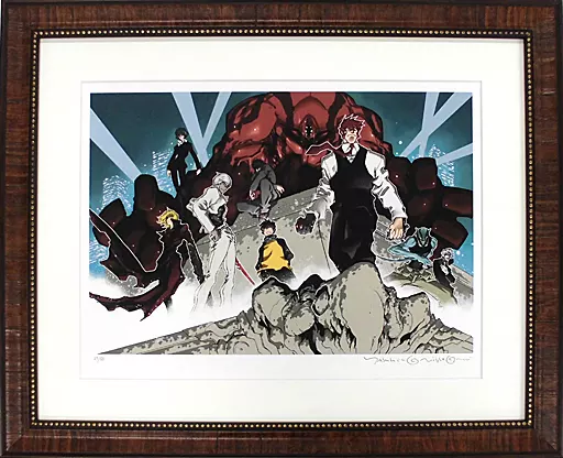 駿河屋 -<中古>付属品付)内藤泰弘の世界展 血界戦線複製原画(6