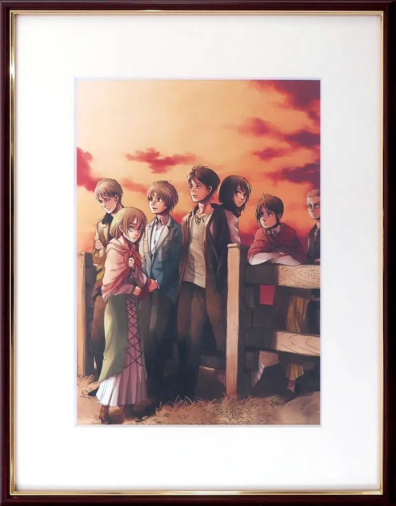 付属品付)進撃の巨人展FINAL 複製原画D