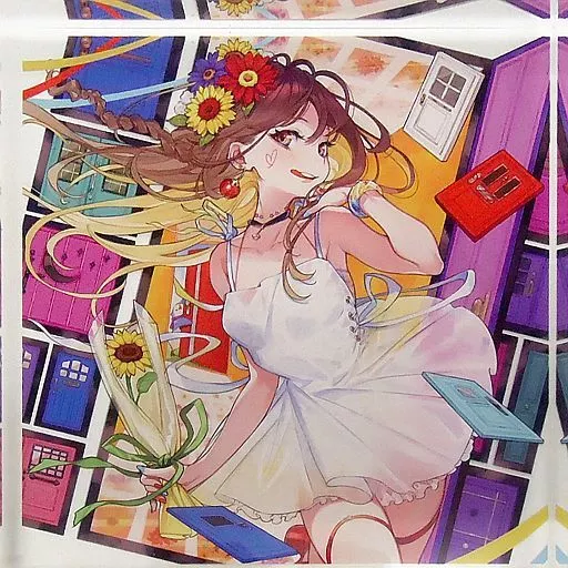イラスト画集 裕 極厚アクリル 「十人十色とヒミツの扉」_image