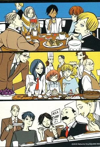 駿河屋 - 【買取】付属品付)ACCA13区監察課×BADON キャンバスパネル