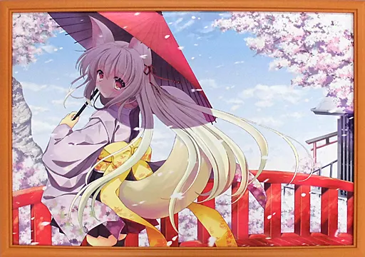 駿河屋 -<中古><<イラスト画集>> 付属品付)七尾奈留 複製原画「千本桜