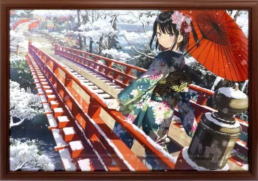 絵師100人展 カントク 複製原画 三白 絵画