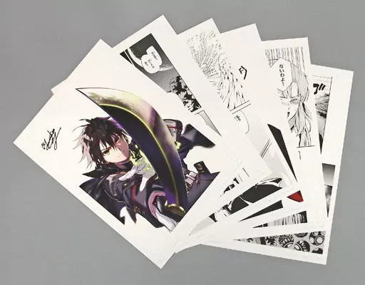 終わりのセラフ　複製原画 Amazon.co.jp: 終わりのセラフ 複製原画 複製原稿 サイン入り 懸賞