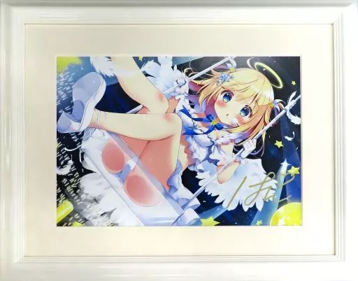 セル画・原画　付属品付)E☆2 アートコレクションプレミアム ぱん 複製原画(直筆サイン入り)