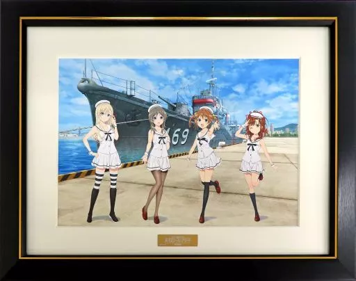 アニメムック　付属品付)劇場版 ハイスクール・フリート キャラアートグラフ Marin ver. 駿河屋 -<中古>付属品付)劇場版 ハイスクール・フリート キャラ