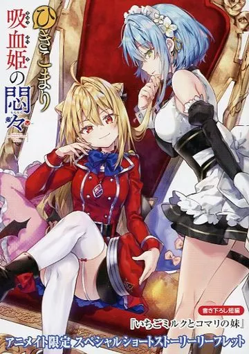 リーフレット・小冊子 ひきこまり吸血姫の悶々(1) アニメイト限定スペシャルショートストーリーリーフレット 特典