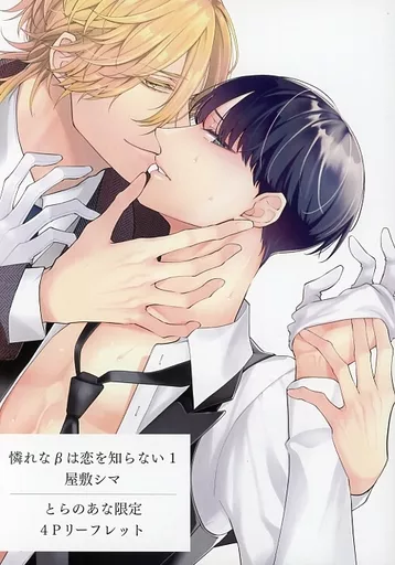 アニメムック　<<ボーイズラブ書籍>> 憐れなβは恋を知らない（1） とらのあな限定4Pリーフレット 特典 / 屋敷シマ