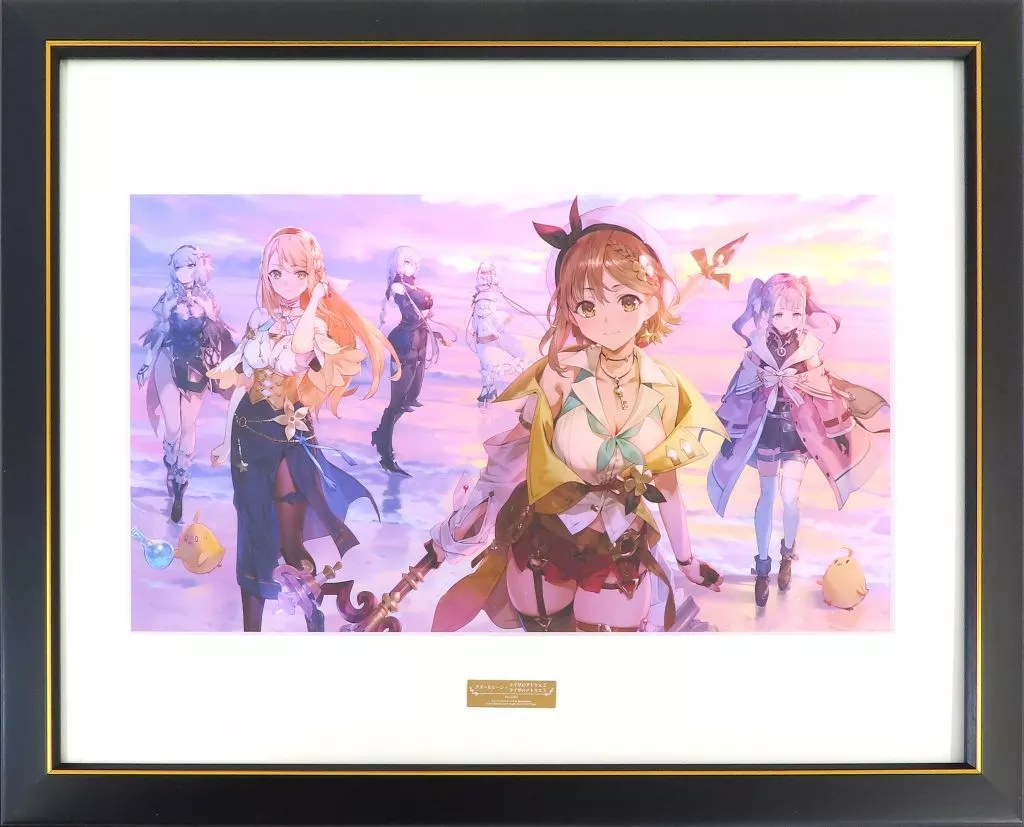 付属品付)アズールレーン×ライザのアトリエ2&ライザのアトリエ3 A3アートコレクション キービジュアル