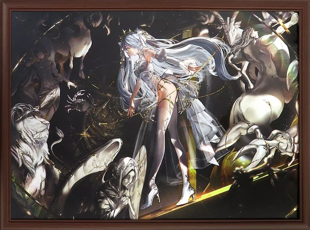 セル画・原画　付属品付)がわこ 複製原画 「星巡り」(絵師100人展 13)