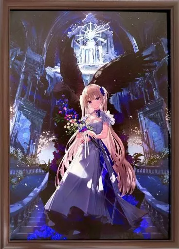 ふーみ 絵師100人展13 複製原画 ふーみ複製原画｜Yahoo!フリマ（旧PayPayフリマ） 10 絵師100人展 夜明け前、天に星を、心に花束を その他
