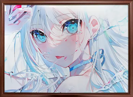 セル画・原画　付属品付)美和野らぐ 複製原画 (絵師100人展 13)