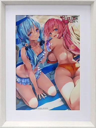 付属品付)ようこそ実力至上主義の教室へ 2nd Season カドカワストア全巻購入特典 キャラクター原案・トモセシュンサク描き下ろし額入りイラスト