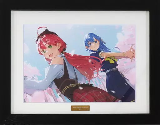 セル画・原画　付属品付)hololive production Art Collection 描き下ろし複製原画 よむver.