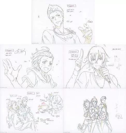 アイドルマスター Prologue SideM -Episode of Jupiter- 複製原画セット Jupiter