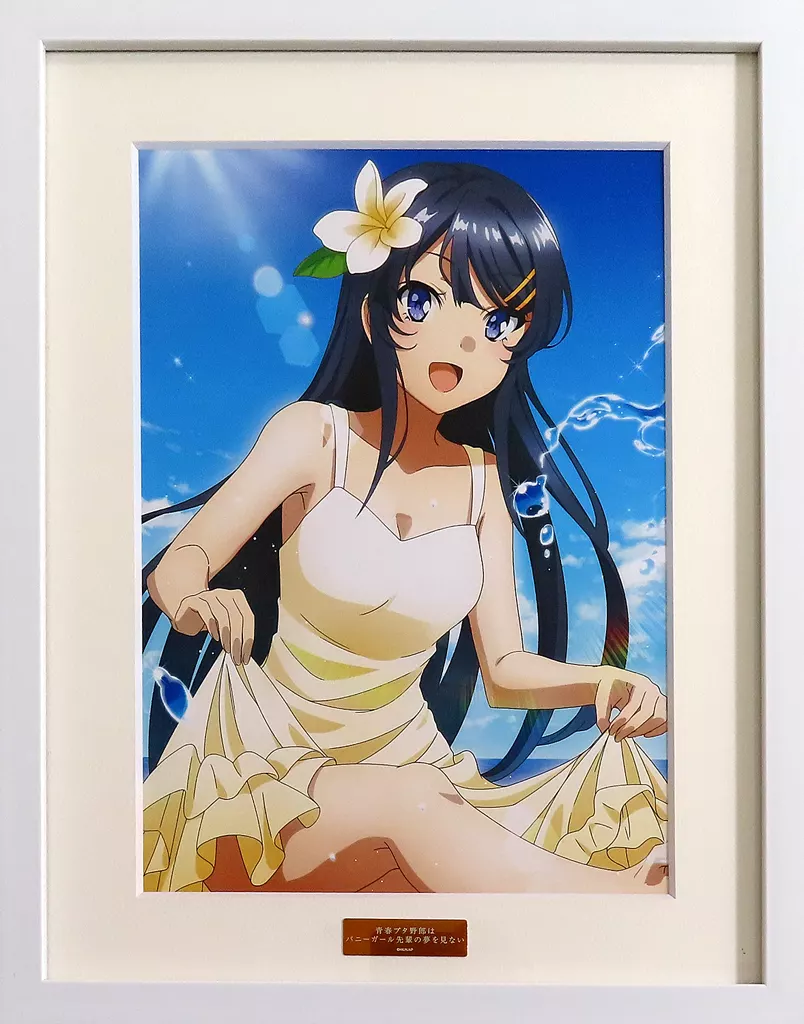 セル画・原画　青春ブタ野郎はバニーガール先輩の夢を見ない 桜島麻衣 キャラファイングラフ