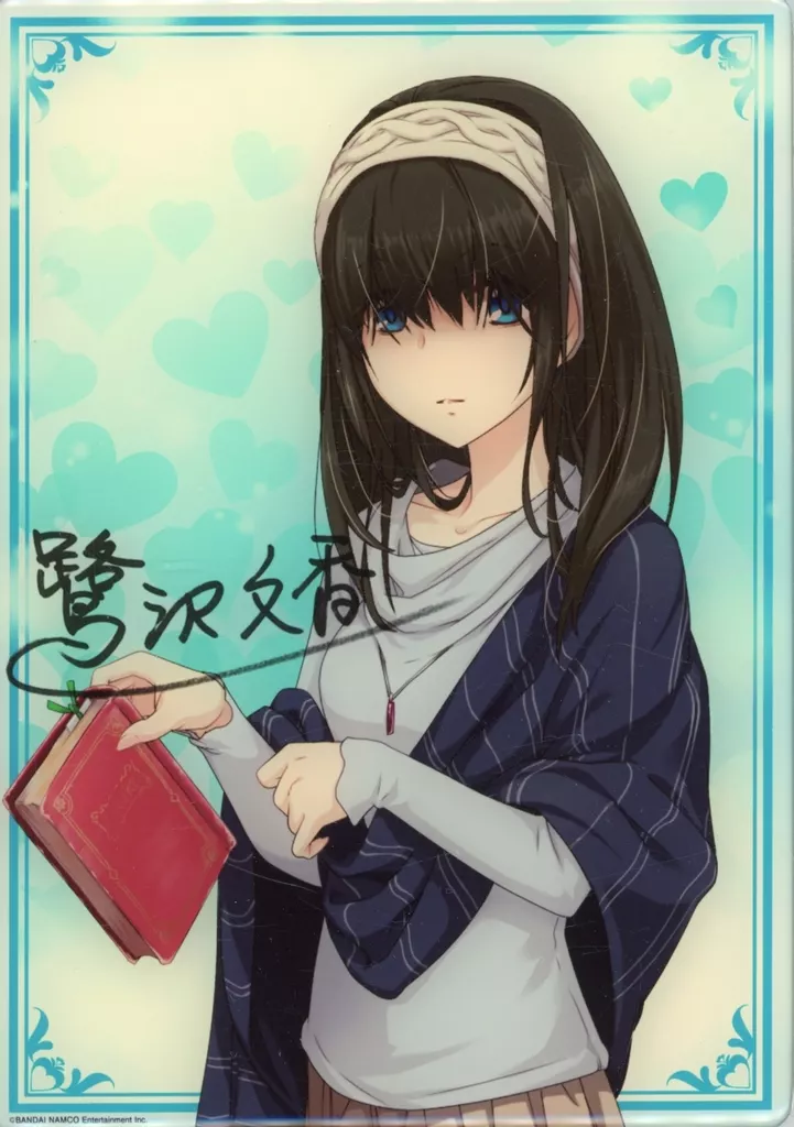 <<アニメ・漫画系書籍>> 不備有)付属品付)アイドルマスター シンデレラガールズ・アイドルスタンド(鷺沢文香)(状態：詳細に記載有)