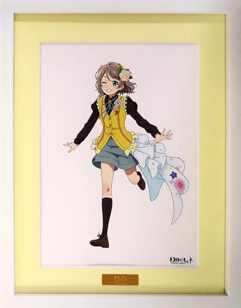 セル画・原画　渡辺曜 幻日のヨハネ -SUNSHINE in the MIRROR- POP UP SHOP in マルイ　花祭り村娘ver.キャラファイングラフ