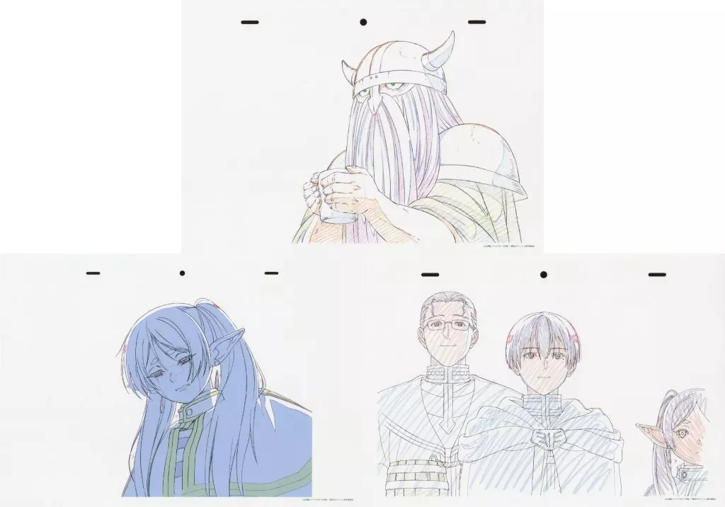 駿河屋 -<中古>葬送のフリーレン REPLICA GENGA 3枚セットB（漫画