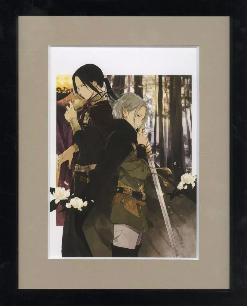 赤髪の白雪姫　漫福ガチャ　複製原画A 駿河屋 -<中古>付属品付)赤髪の白雪姫 漫福ガチャ A賞 高精細複製原画B