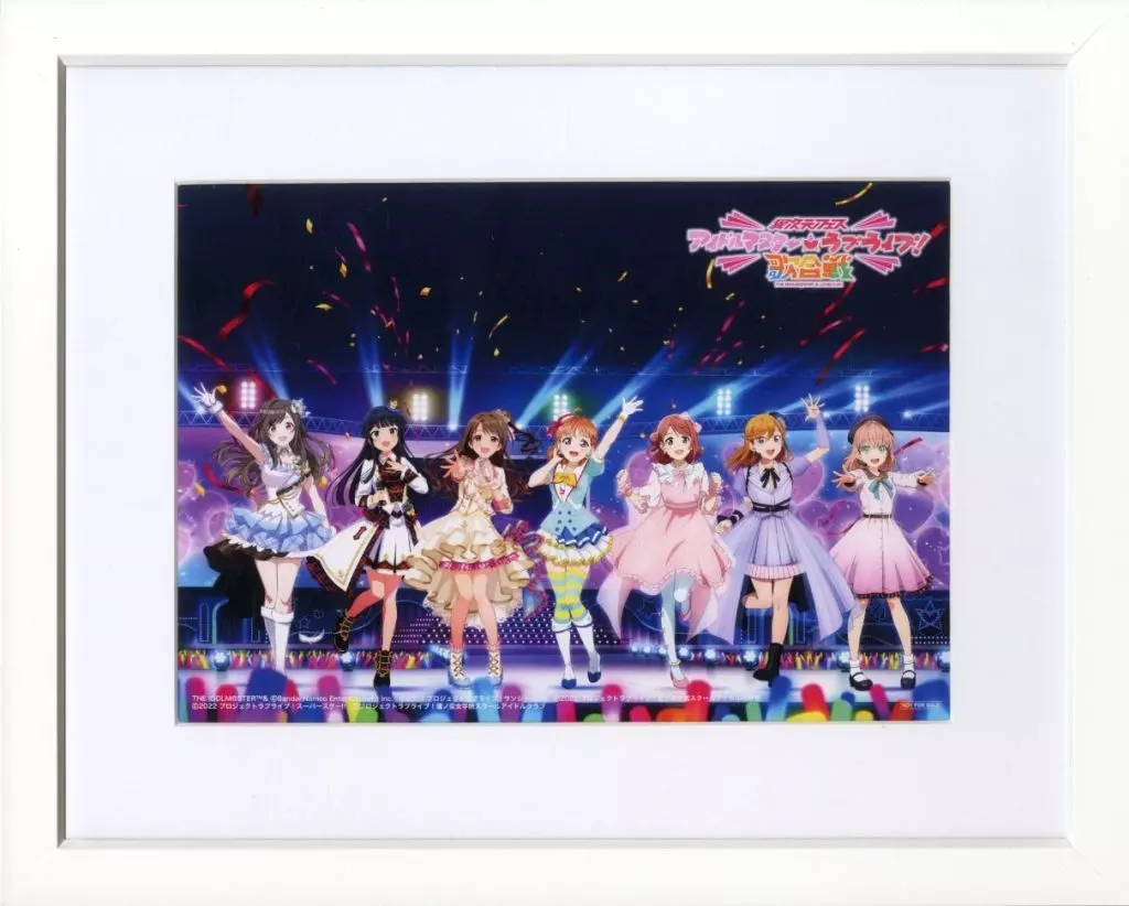 付属品付)キャラファイングラフ 「異次元フェス アイドルマスター ラブライブ！歌合戦」