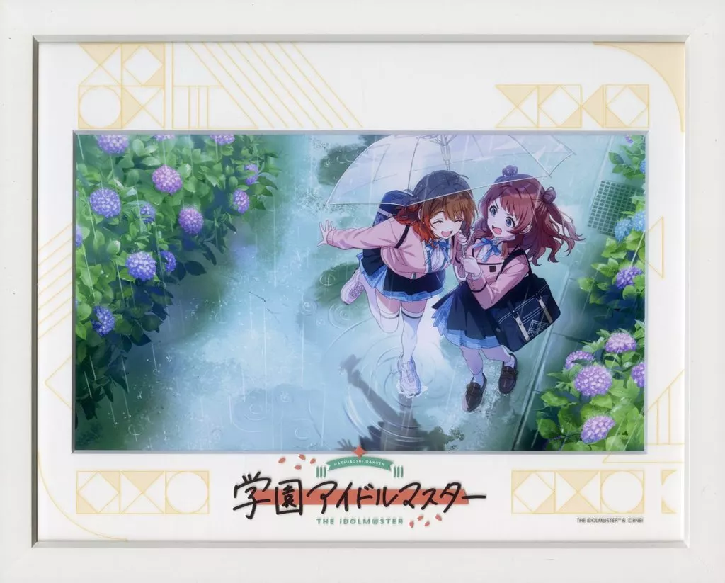 セル画・原画　付属品付)学園アイドルマスター キャラファイングラフ 08 まだ上がりませんように!