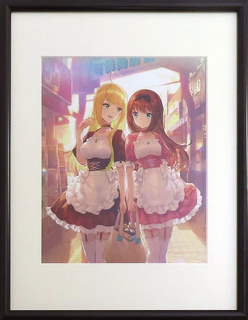 セル画・原画　付属品付)夢現Re：Master キャラアニ特典描き下ろしイラスト仕様ミストグラフ