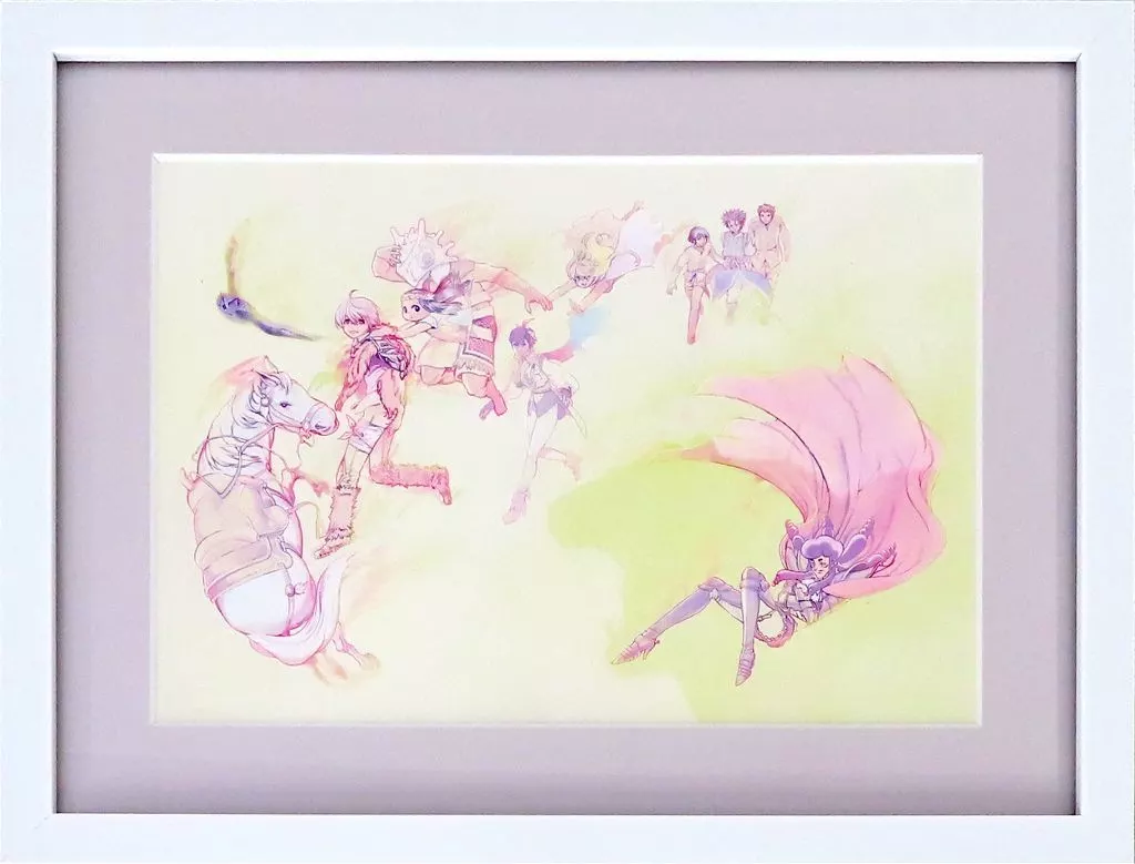 セル画・原画　付属品付)不滅のあなたへ くじ A賞 選べる！額装高精細複製画 キャラファイングラフ A02