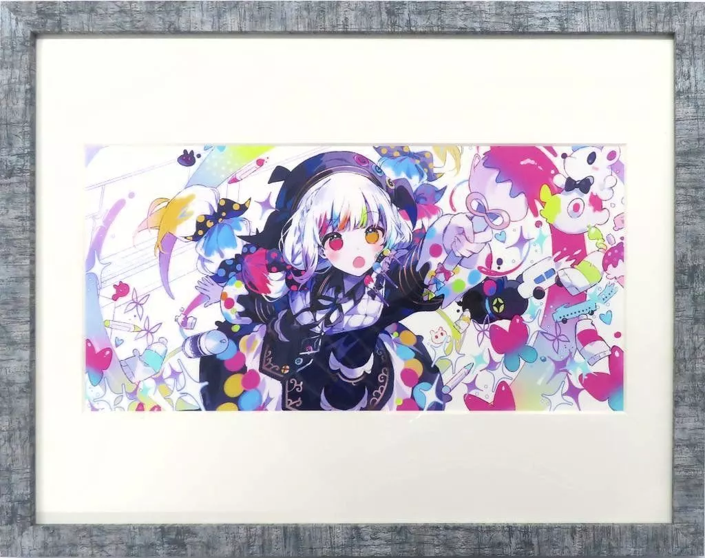 付属品付)魔法少女ノ魔女裁判 複製アートプリント大/城ケ崎ノア(1)