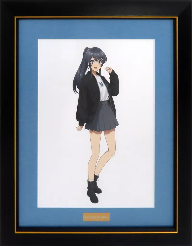 付属品付)青春ブタ野郎はランドセルガールの夢を見ない arti-mate 描き下ろし 私服ver. キャラファイングラフ 桜島麻衣 A_img