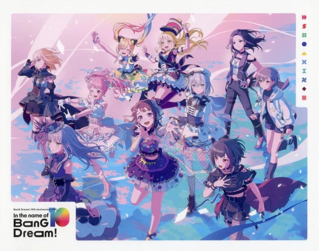 アニメムック　BanG Dream! 10th Anniversary LIVE In the name of BanG Dream! 複製キャストコメント入りリーフレット