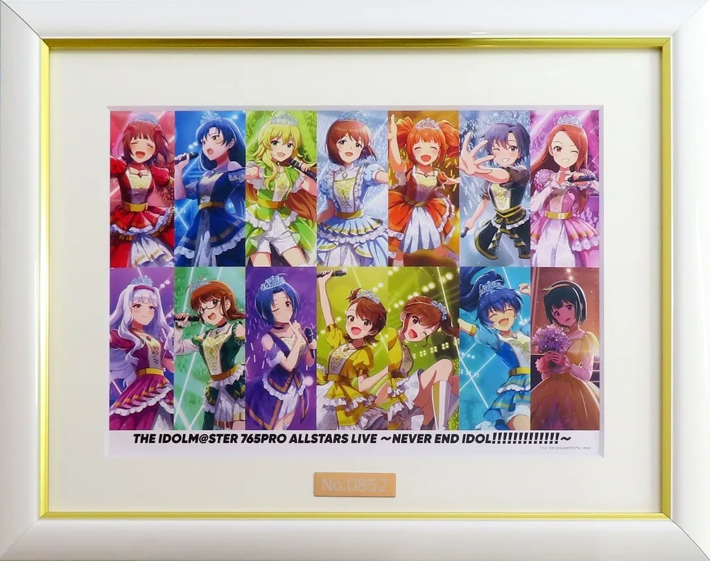 THE IDOLM＠STER 765PRO ALLSTARS LIVE ～NEVER END IDOL!!!!!!!!!!!!!～ 開催記念 公式キャラファイングラフ