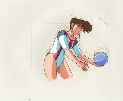 くりいむレモン　ホワイトシャドウ　セル画 セル画 くりいむレモン ホワイトシャドウ 麻美 うるし原智志 アニメ