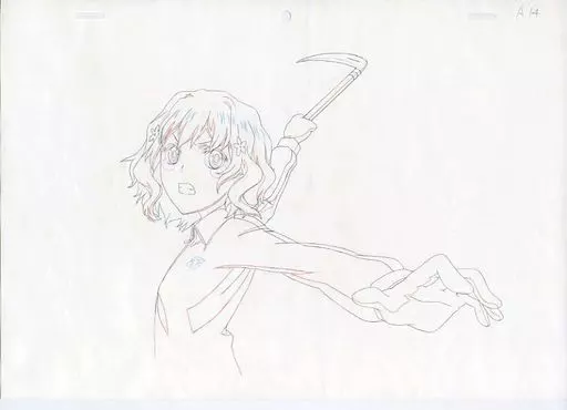 花咲くいろは　松前緒花　生原画 駿河屋 -<中古><<アニメ・漫画系書籍>> 生原画 「劇場版 花咲くいろは