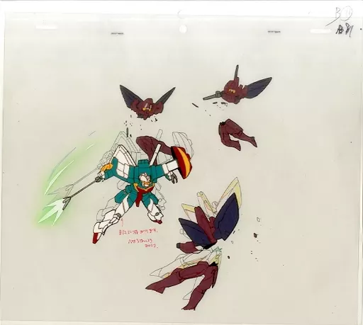 ガンダムW 直筆原画 アルトロンガンダム セル画 原画 駿河屋 - 【買取