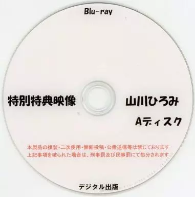 特別特典映像 山川ひろみ Aディスク / デジタル出版