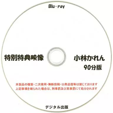 デジタル出版　特別特典映像再編集版　小林かれん　11.12 A.Ｂディスク BD 小林かれん 11・12 A Bディスク 特別特典映像 再編集版