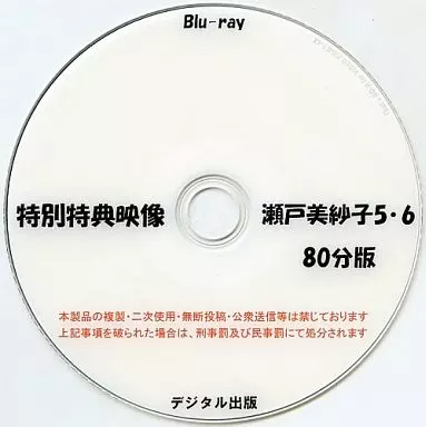 特別特典映像 瀬戸美紗子 5・6 80分版 / デジタル出版
