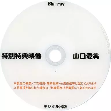 同人動画　Blu-rayソフト　特別特典映像 山口愛美 / デジタル出版