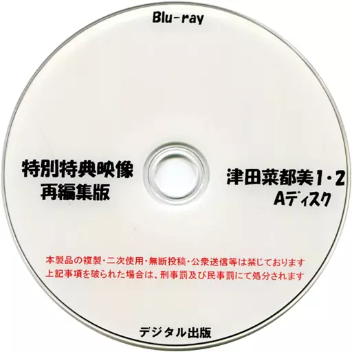 特別特典映像再編集版 津田菜都美 1・2 Aディスク / デジタル出版