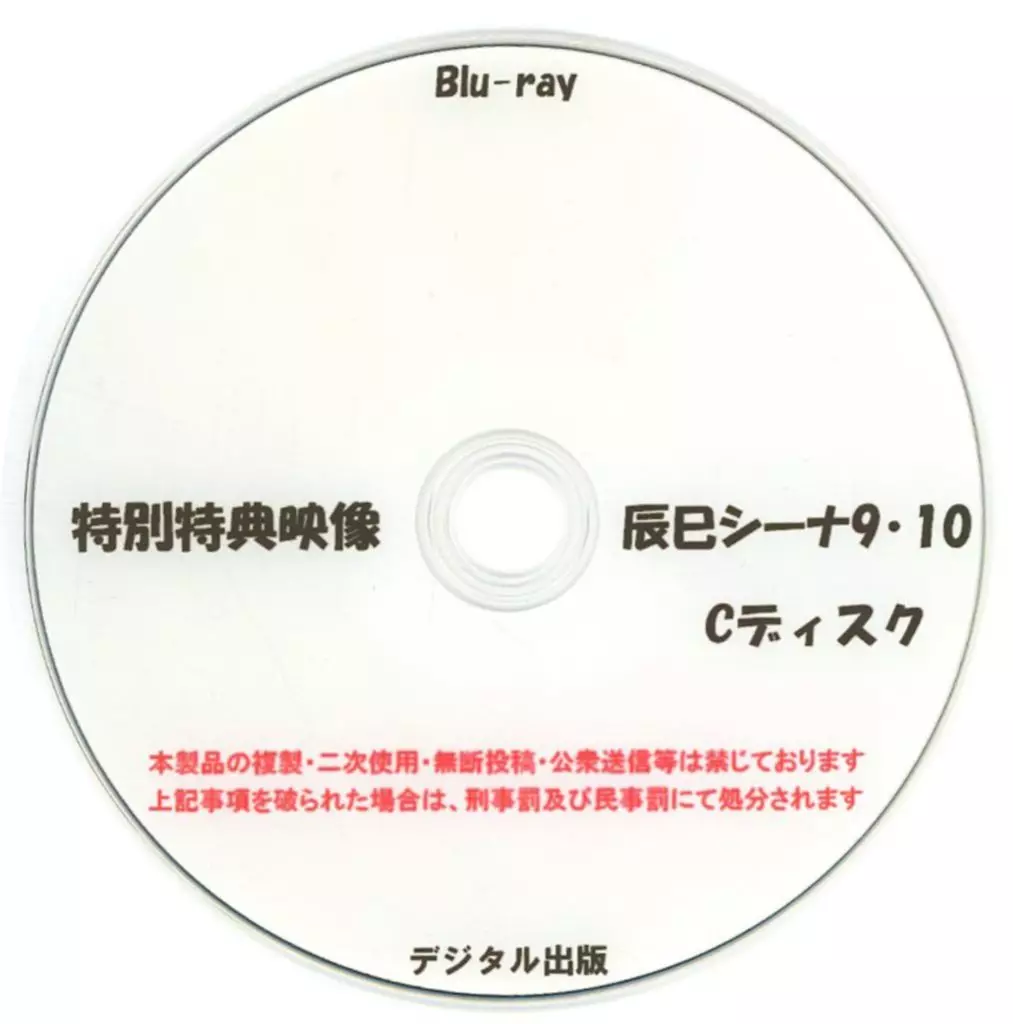 特別特典映像 辰巳シーナ9・10 Cディスク / デジタル出版