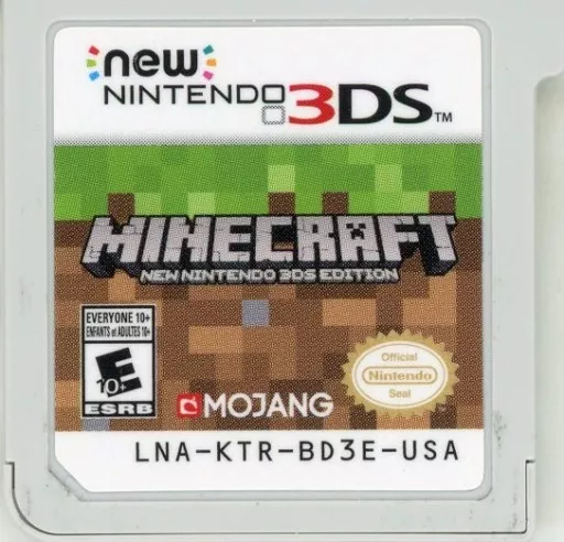 駿河屋 -<中古>北米版 Minecraft New Nintendo 3DS Edition