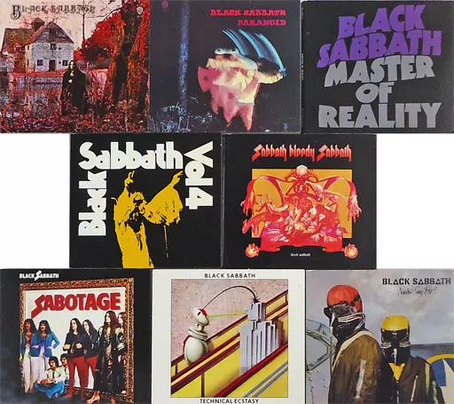 ブラックサバス　コンプリートBOX1970〜1978  8CD  廃盤　激レア ブラックサバス コンプリートBOX1970〜1978 8CD 廃盤 激レア