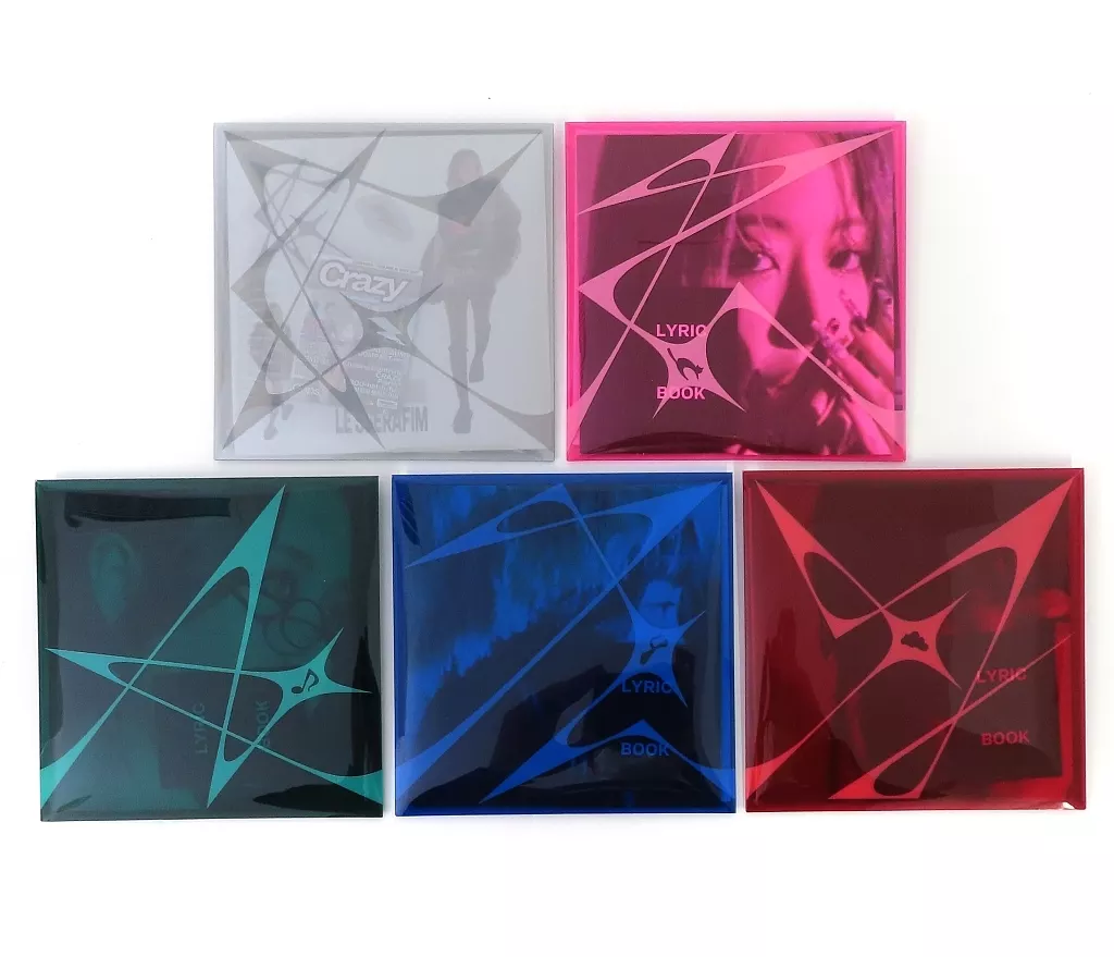 LE SSERAFIM / CRAZY(COMPACT ver.)[輸入盤][5形態セット]