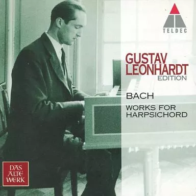 【中古】 Works for Harpsichord GustavLeonhardt 駿河屋 -<中古>GUSTAV LEONHARDT/J.S.BACH：WORKS FOR HARPSICHORD