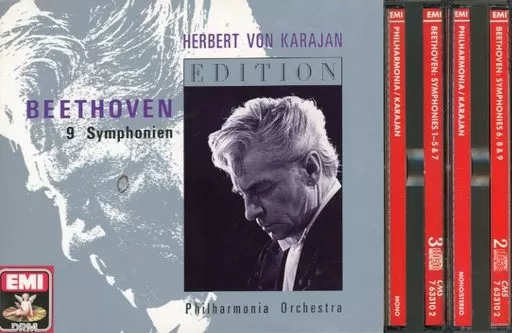 HERBERT VON KARAJAN(Conductor) / LUDWIG VAN BEETHOVEN：9 Symphonien EDITION[輸入盤]