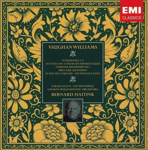 BERNARD HAITINK / VAUGHAN WILLIAMS：SYMPHONIES[輸入盤]